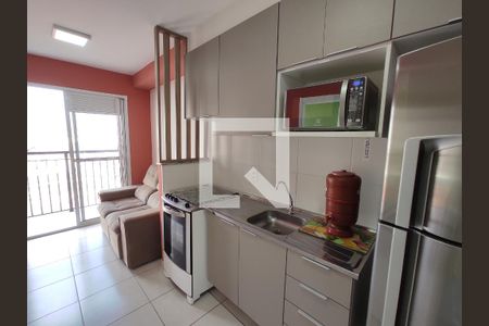 Cozinha de apartamento à venda com 1 quarto, 29m² em Água Branca, São Paulo