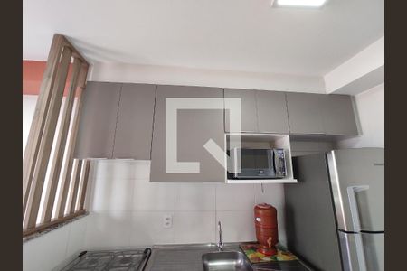 Cozinha de apartamento à venda com 1 quarto, 29m² em Água Branca, São Paulo