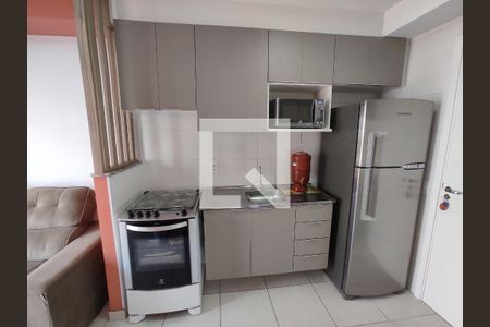 Cozinha de apartamento à venda com 1 quarto, 29m² em Água Branca, São Paulo