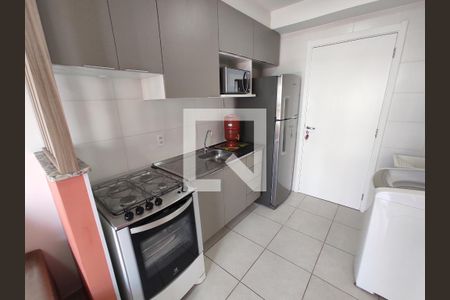 Cozinha de apartamento à venda com 1 quarto, 29m² em Água Branca, São Paulo