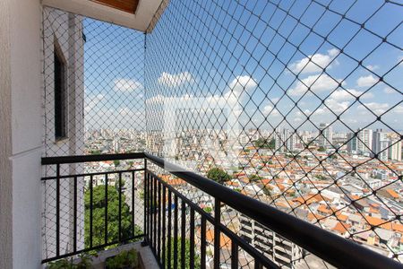 Varanda da Sala de apartamento à venda com 3 quartos, 69m² em Vila Matilde, São Paulo