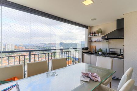 Sala de Jantar/Varanda Gourmet de apartamento para alugar com 2 quartos, 68m² em Santo Amaro, São Paulo