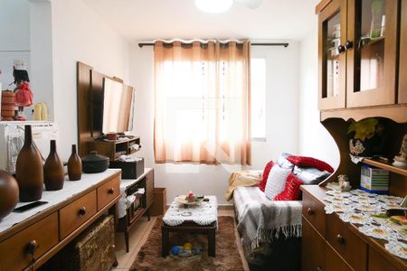 Sala de apartamento para alugar com 2 quartos, 60m² em Parque Sao Vicente, Mauá