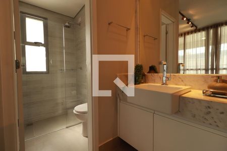 Studio para alugar com 54m², 1 quarto e 1 vagaBanheiro da Suíte