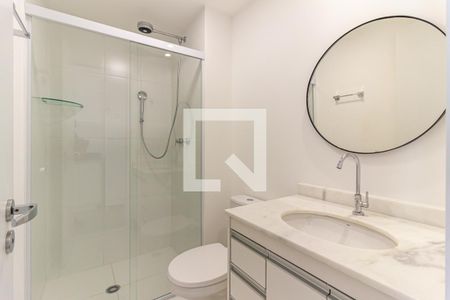 Apartamento para alugar com 26m², 1 quarto e sem vaga Apartamento para alugar com 26m², 1 quarto e sem vagaBanheiro