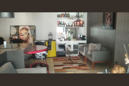 Sala de apartamento à venda com 2 quartos, 74m² em Jardim Ampliação, São Paulo