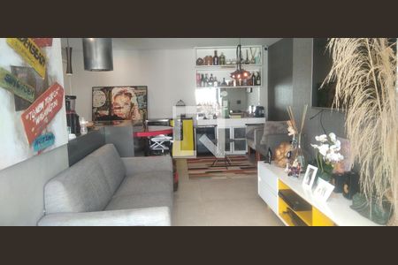 Sala de apartamento à venda com 2 quartos, 74m² em Jardim Ampliação, São Paulo