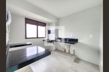 Cozinha de apartamento à venda com 2 quartos, 67m² em Santo Agostinho, Belo Horizonte