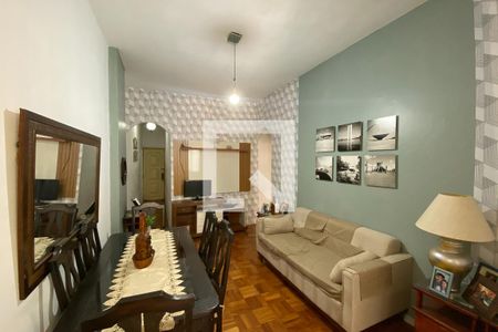 Sala de apartamento à venda com 3 quartos, 82m² em Laranjeiras, Rio de Janeiro