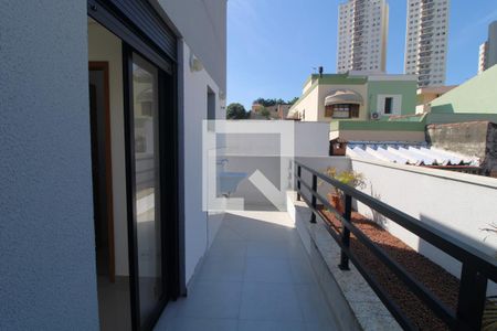 Sacada fundos e lavanderia de apartamento à venda com 1 quarto, 35m² em Jardim Taquaral, São Paulo