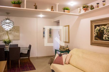 Sala  de apartamento à venda com 3 quartos, 113m² em Humaitá, Rio de Janeiro