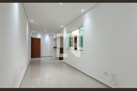Sala de apartamento para alugar com 2 quartos, 53m² em Paraíso, Santo André