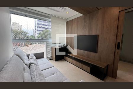 Sala  de apartamento para alugar com 1 quarto, 47m² em Sumaré, São Paulo