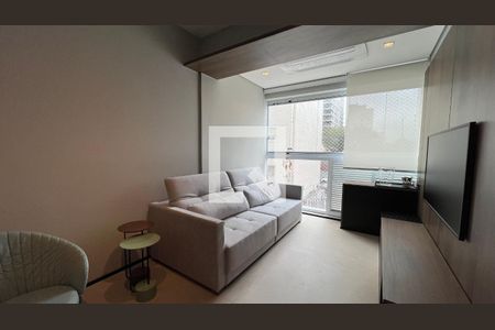 Sala  de apartamento para alugar com 1 quarto, 47m² em Sumaré, São Paulo