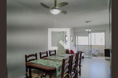 Sala de apartamento para alugar com 3 quartos, 135m² em Pitangueiras, Guarujá