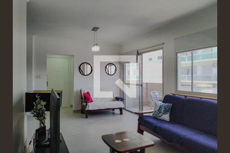 Sala de apartamento para alugar com 3 quartos, 135m² em Pitangueiras, Guarujá
