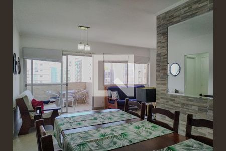 Sala de apartamento para alugar com 3 quartos, 135m² em Pitangueiras, Guarujá