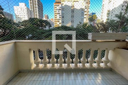 Varanda de apartamento para alugar com 3 quartos, 130m² em Cerqueira César, São Paulo