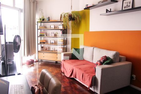 Sala de apartamento à venda com 1 quarto, 70m² em Botafogo, Rio de Janeiro
