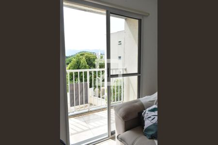 Detalhe da Sala de apartamento para alugar com 2 quartos, 50m² em Campo Grande, Rio de Janeiro