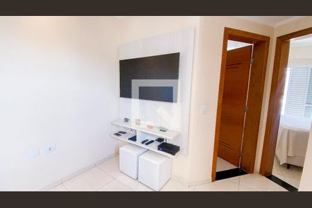 Sala - Sala de Jantar  de apartamento à venda com 3 quartos, 84m² em Vila Linda, Santo André