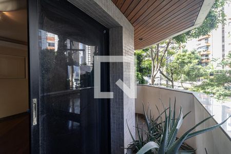 Varanda da Sala de apartamento à venda com 4 quartos, 186m² em Aclimação, São Paulo