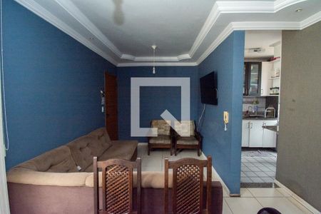 Sala de apartamento à venda com 3 quartos, 65m² em Jardim Riacho das Pedras, Contagem