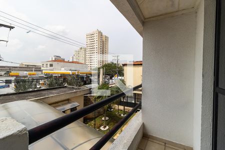 Varanda da Sala de apartamento para alugar com 2 quartos, 63m² em Vila Moinho Velho, São Paulo