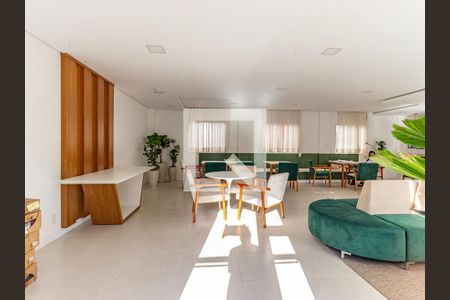 Apartamento para alugar com 38m², 2 quartos e sem vagaÁrea comum - Salão de festas