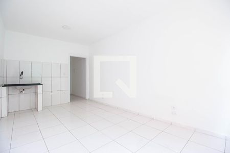 Quarto - Sala - Cozinha de apartamento para alugar com 1 quarto, 36m² em Liberdade, São Paulo