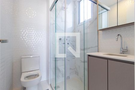 Banheiro de apartamento para alugar com 1 quarto, 19m² em Brás, São Paulo