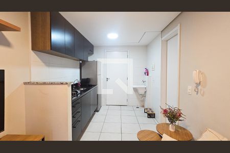 Cozinha de apartamento à venda com 1 quarto, 30m² em Cidade Ademar, São Paulo