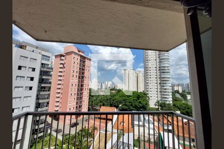Sacada de apartamento para alugar com 2 quartos, 76m² em Santo Amaro, São Paulo
