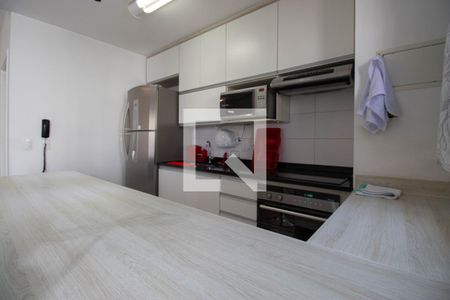 Cozinha de apartamento para alugar com 1 quarto, 37m² em Brooklin Paulista, São Paulo