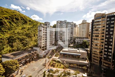 Varanda - Vista de apartamento à venda com 3 quartos, 95m² em Sion, Belo Horizonte