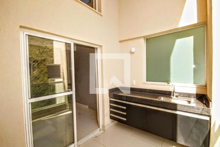 Varanda de apartamento à venda com 3 quartos, 95m² em Sion, Belo Horizonte