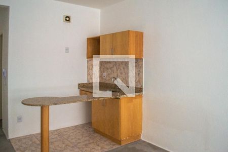 Cozinha  de kitnet/studio à venda com 1 quarto, 35m² em Centro Histórico, Porto Alegre