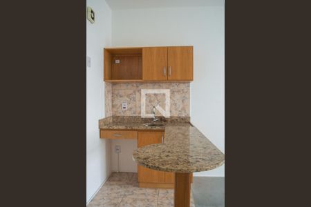 Cozinha  de kitnet/studio à venda com 1 quarto, 35m² em Centro Histórico, Porto Alegre