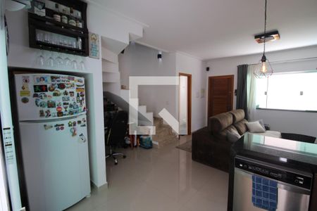 Sala / Cozinha de casa de condomínio à venda com 2 quartos, 98m² em Vila Aurora (zona Norte), São Paulo