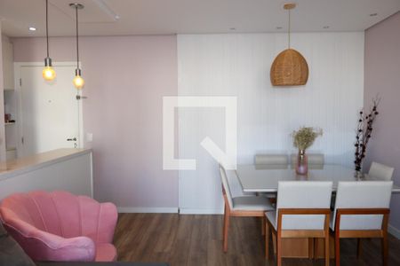 Sala de apartamento à venda com 2 quartos, 70m² em Olímpico, São Caetano do Sul