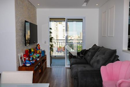 Sala de apartamento à venda com 2 quartos, 70m² em Olímpico, São Caetano do Sul