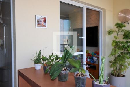 Varanda da sala  de apartamento à venda com 2 quartos, 70m² em Olímpico, São Caetano do Sul