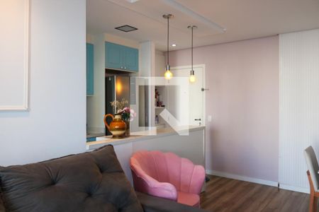 Sala de apartamento à venda com 2 quartos, 70m² em Olímpico, São Caetano do Sul