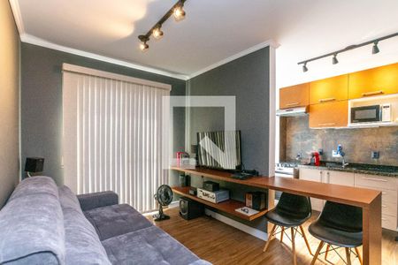 Sala de apartamento à venda com 2 quartos, 53m² em Vila Augusta, Guarulhos