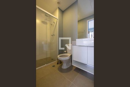 Suíte - Banheiro de apartamento à venda com 1 quarto, 40m² em Cerqueira César, São Paulo