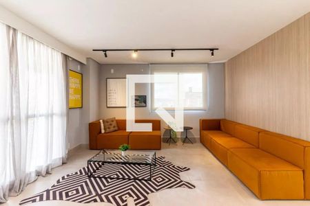 Studio para alugar com 25m², 1 quarto e sem vaga Studio para alugar com 25m², 1 quarto e sem vagaÁrea comum - Salão de festas