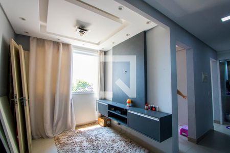 Sala de apartamento à venda com 2 quartos, 35m² em Parque São Vicente, Santo André