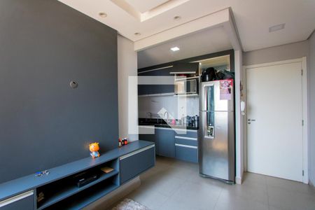 Sala de apartamento à venda com 2 quartos, 35m² em Parque São Vicente, Santo André