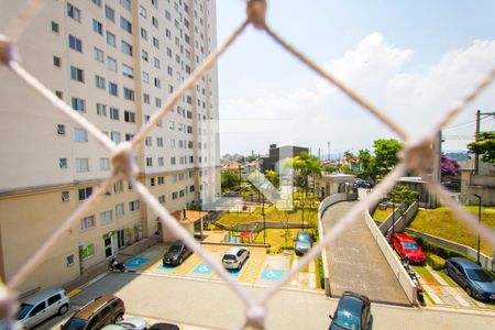 Vista da sala de apartamento à venda com 2 quartos, 35m² em Parque São Vicente, Santo André