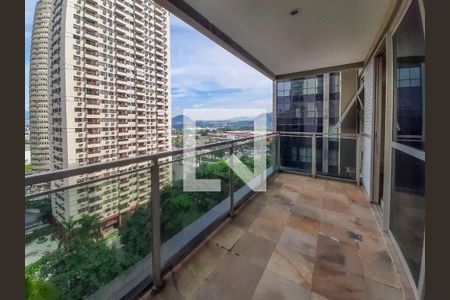 Varanda de apartamento à venda com 1 quarto, 65m² em Barra da Tijuca, Rio de Janeiro